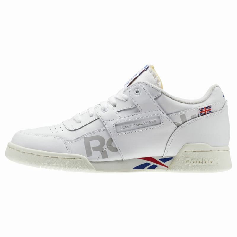 Tenisi Reebok Workout Plus Mu Barbati Albi Romania JU5187OC